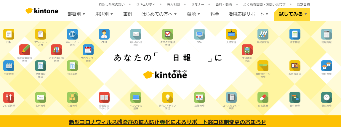 kintone